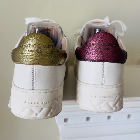 Kurt Geiger London LANE EYE  White SNEAKER NWT Size 40.5W - Picture 9 of 15